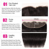 Vee Kouture 4 bundles straight Human hair deals With 13 X4 HD Lace Frontal
