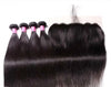 Vee Kouture 4 bundles straight Human hair deals With 13 X4 HD Lace Frontal