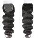 5x5 HD lace closure Free part Body Wave Hair natural color
